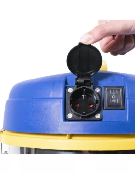 2 - Aspiratore aspirapolvere aspiraliquidi bidone aspiratutto 20l GOODYEAR gy12vc