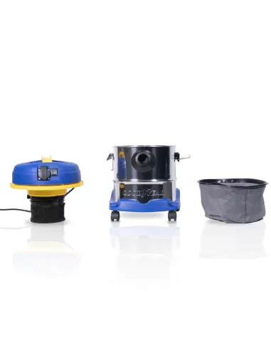 4 - Aspiratore aspirapolvere aspiraliquidi bidone aspiratutto 20l GOODYEAR gy12vc