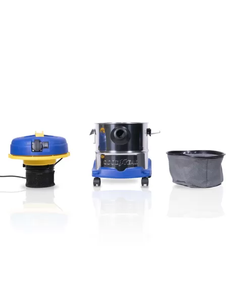 4 - Aspiratore aspirapolvere aspiraliquidi bidone aspiratutto 20l GOODYEAR gy12vc