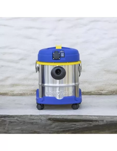 6 - Aspiratore aspirapolvere aspiraliquidi bidone aspiratutto 20l GOODYEAR gy12vc