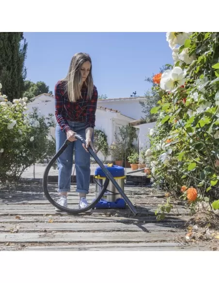 8 - Aspiratore aspirapolvere aspiraliquidi bidone aspiratutto 20l GOODYEAR gy12vc