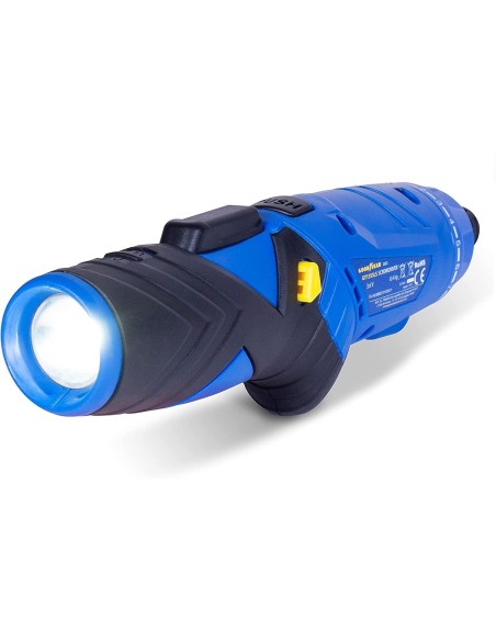 3 - Avvitatore a batteria 3,6v 1,3ah con torcia custodia set punte GOODYEAR gy1353ls