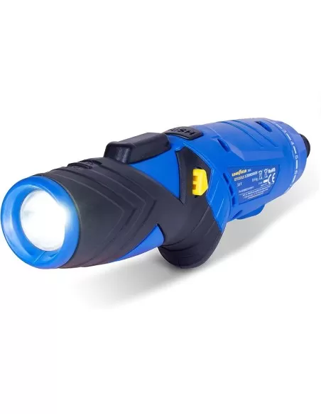 3 - Avvitatore a batteria 3,6v 1,3ah con torcia custodia set punte GOODYEAR gy1353ls