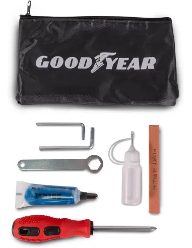 3 - Cesoie forbici per potatura a batteria 16.8v 2.0ah taglio 32mm GOODYEAR gy3202ps