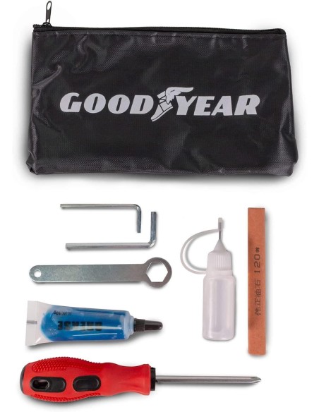 3 - Cesoie forbici per potatura a batteria 16.8v 2.0ah taglio 32mm GOODYEAR gy3202ps