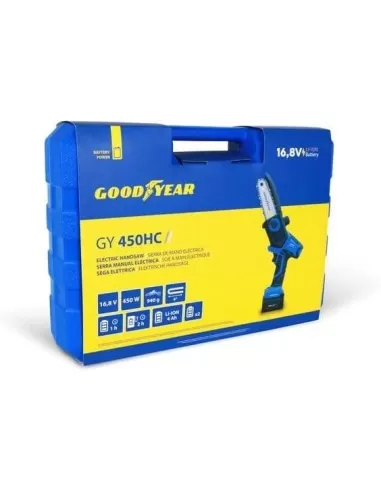 3 - Potatore manuale sega per potatura a batteria 150mm 16,8v 4.0ah GOODYEAR gy450hc