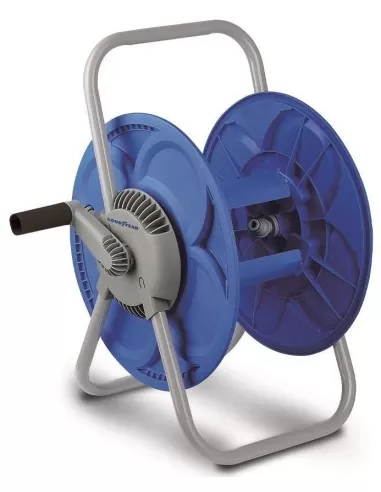 1 - Avvolgitubo 1/2" carrello porta gomma acqua capacita max 45m GOODYEAR gy10040