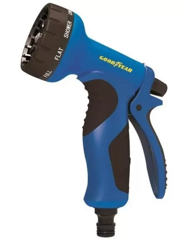 1 - Lancia a pistola 9 funzioni multijet x irrigazione giardino GOODYEAR gy10041