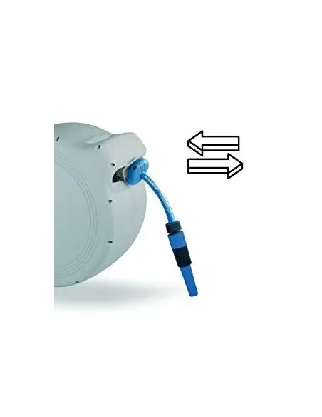 3 - Avvolgitubo automatico tubo acqua 30m fissaggio a parete GOODYEAR gy10045