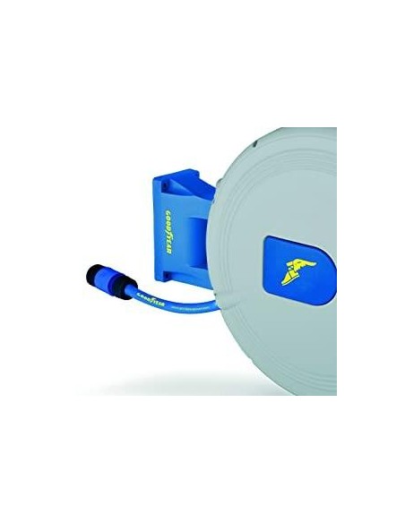 Avvolgitubo automatico tubo acqua 30m fissaggio a parete GOODYEAR gy10045