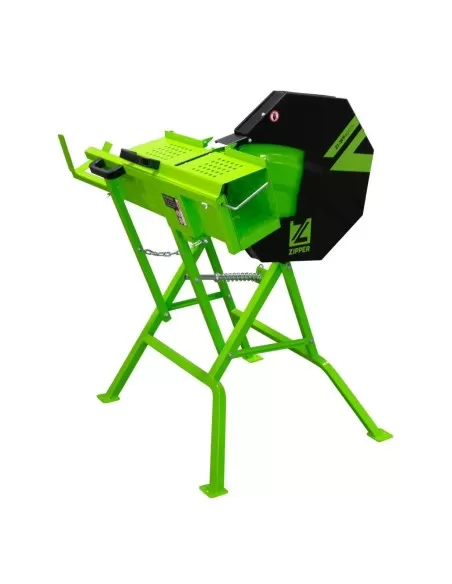 4 - Sega circolare elettrica taglia tronchi basculante lama 405 mm Zipper zi-wp400tn