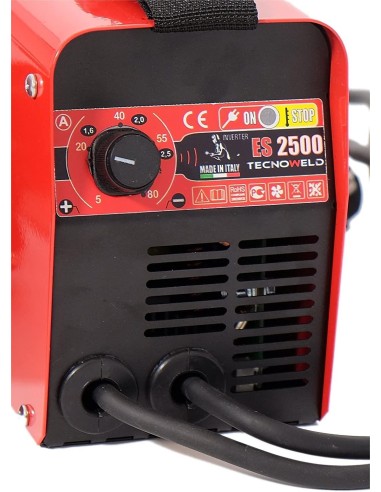 Saldatrice inverter a elettrodo mma Tecnoweld es 2500 100 ah