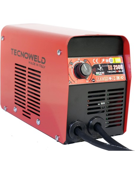 Saldatrice inverter a elettrodo mma Tecnoweld es 2500 100 ah
