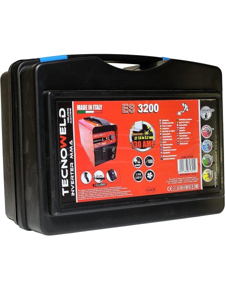 Saldatrice inverter a elettrodo mma Tecnoweld es 3200 130 ah