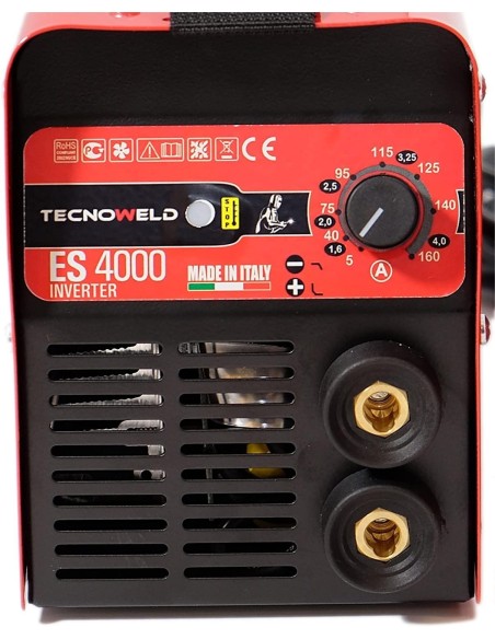 Saldatrice inverter a elettrodo mma Tecnoweld es 4000 160 ah