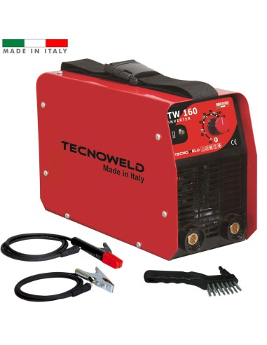 Saldatrice inverter a elettrodo mma Tecnoweld tw160 130 ah