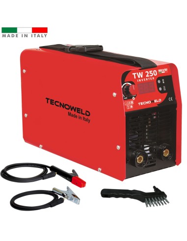 Saldatrice inverter a elettrodo mma Tecnoweld tw250 200 ah