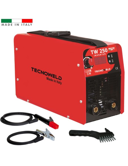 Saldatrice inverter a elettrodo mma Tecnoweld tw250 200 ah
