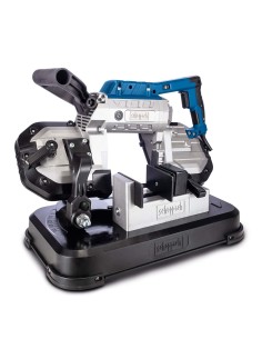 Sega a nastro portatile per metallo e ferro 1200w Scheppach mbs1200