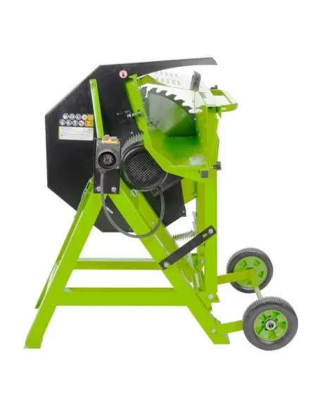 4 - Sega circolare taglia tronchi basculante lama 505mm Zipper zi-wp500tn