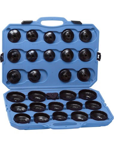 Set 28 pz chiavi per filtri olio 3/8 Fervi 0018/30