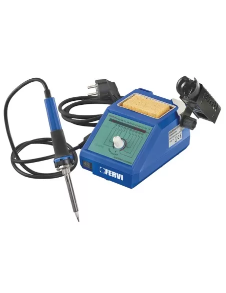 1 - Stazione di saldatura stagno a temperatura controllata Fervi 0033a