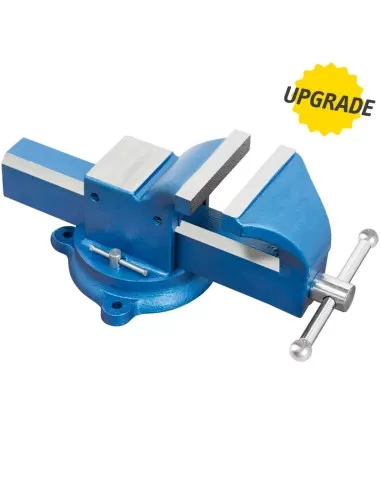 1 - Morsa da banco girevole 125 mm in acciaio Fervi 0036/125g