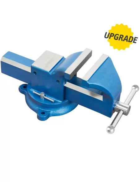 1 - Morsa da banco girevole 125 mm in acciaio Fervi 0036/125g 1 - Morsa da banco girevole 125 mm in acciaio Fervi 0036/125g