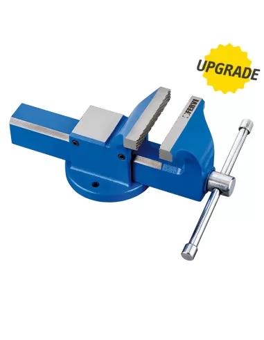 1 - Morsa da banco girevole 150 mm in acciaio Fervi 0036/150