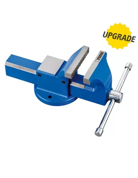 1 - Morsa da banco girevole 150 mm in acciaio Fervi 0036/150