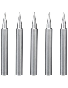 Set di 5 punte di ricambio per saldatori a stagno Fervi 0037/tip