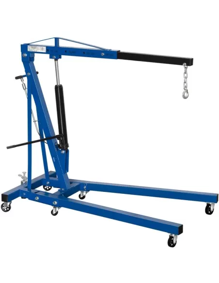 Gru gruetta idraulica pieghevole 1000 kg Fervi 0063