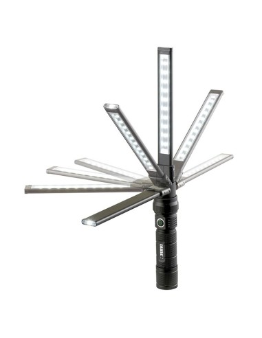 Lampada magnetica inclinabile a 10+1 led Fervi 0209