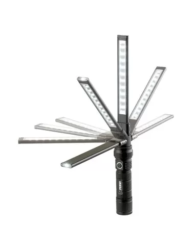 1 - Lampada magnetica inclinabile a 10+1 led Fervi 0209