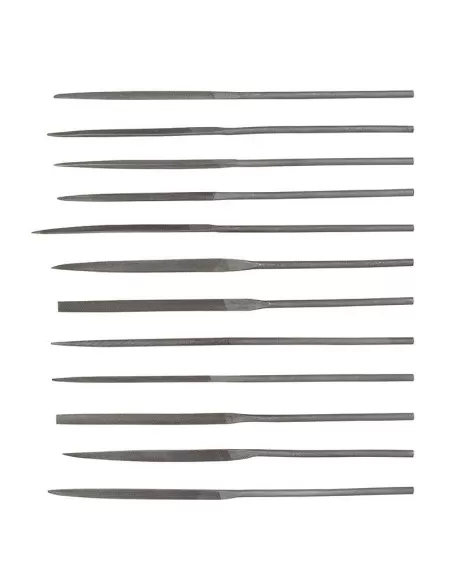 Serie 12 lime ago in acciaio temprato 140 mm Fervi 0214