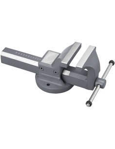 Morsa da banco 125 mm in acciaio Fervi 0135/125