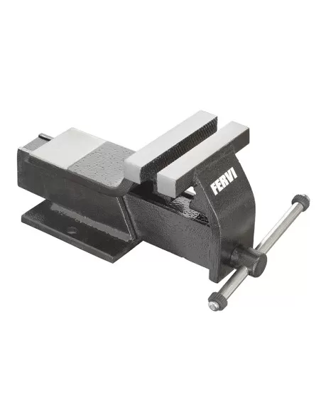 1 - Morsa da banco 125 mm in acciaio Fervi 0145/125