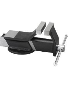 Morsa da banco 80 mm in acciaio Fervi 0145/80