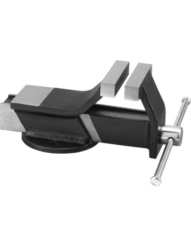 Morsa da banco 80 mm in acciaio Fervi 0145/80