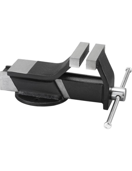 Morsa da banco 80 mm in acciaio Fervi 0145/80