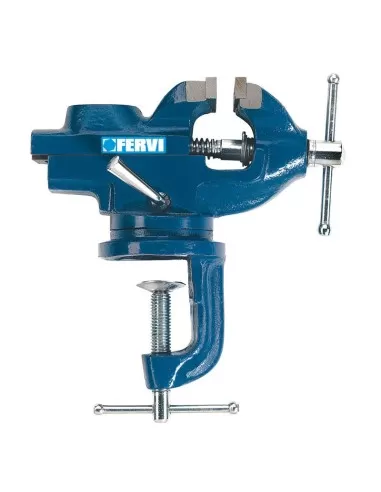 1 - Morsa girevole con morsetto 60 mm Fervi 0146/60