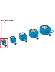 Cric idraulico a profilo ribassato 5 ton Fervi 0256/05