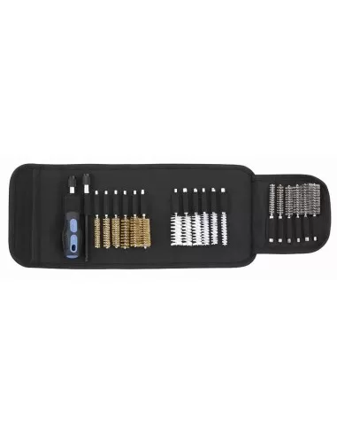 1 - Set spazzole per lÔÇÖofficina e lÔÇÖautoriparazione Fervi 0331