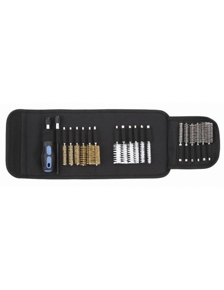 Set spazzole per lÔÇÖofficina e lÔÇÖautoriparazione Fervi 0331