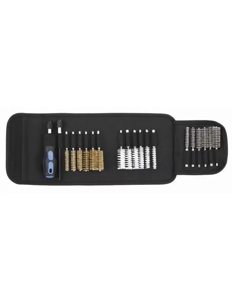 1 - Set spazzole per lÔÇÖofficina e lÔÇÖautoriparazione Fervi 0331