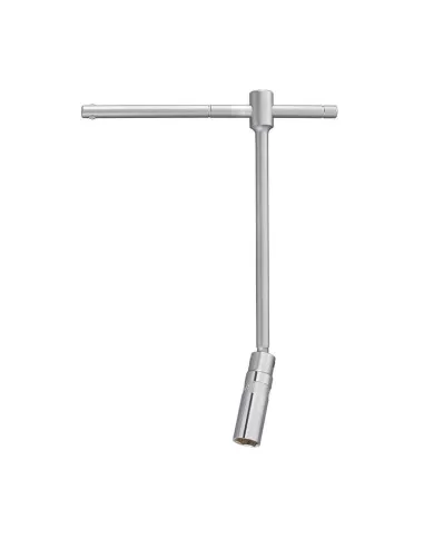 1 - Chiave a "t" esagonale x candele 16 mm Fervi 0359/16l