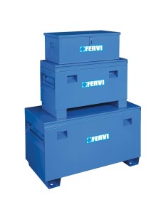 Set 3 bauli in acciaio porta utensili Fervi 0363