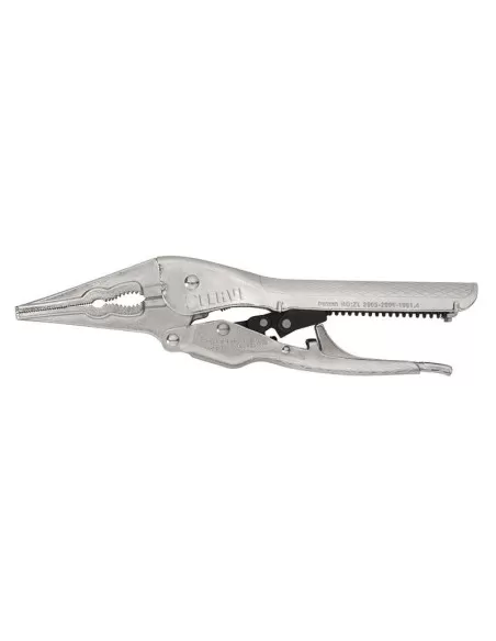 Pinza grip a pressione autobloccante a becchi lunghi 275 mm Fervi 0370/11