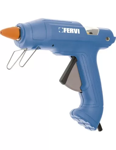 1 - Pistola incollatrice colla a caldo Fervi 0431