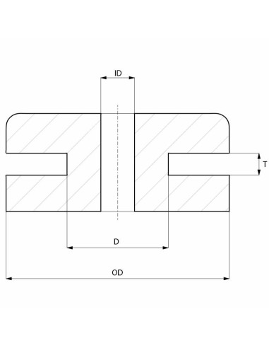 Assortimento 180 passacavi in gomma Fervi 0465